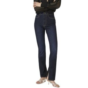 Anthropologie Pilcro the Split Straight Jeans SZ 26 NWT
